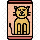 Hintergrundbild Smartphone Pussycat Symbol