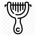 Katzenburste Kamm Fellpflege Symbol