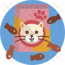 Katzenfutter  Symbol