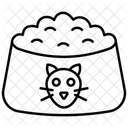 Katzenfutter  Symbol