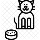 Katzenfutter  Symbol