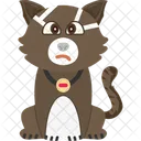 Katzenkopfverband Kopfverband Verletzung Symbol
