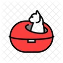 Nest Katze Zucht Symbol