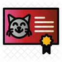 Katzenzertifikat  Symbol