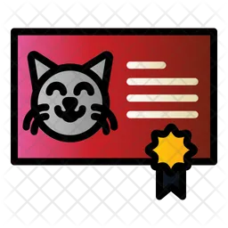 Katzenzertifikat  Symbol