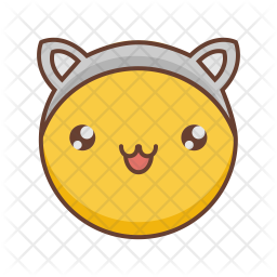 Kawaii Emoji Icon Of Colored Outline Style Available In Svg Png Eps Ai Icon Fonts