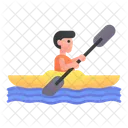 Kayak Kayaking Rafting Icon