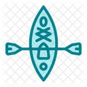 Kayak Canoe Boat Icon