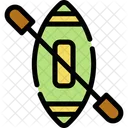 Kayak Rafting Canoe Icon