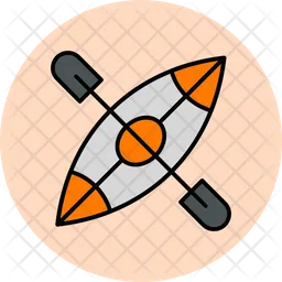 Kayak Boat  Icon