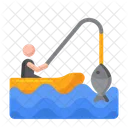 Kayak Fishing  Icon