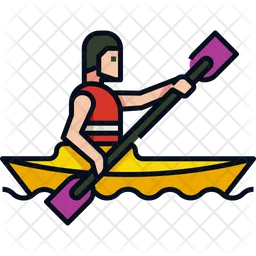 Kayaking  Icon