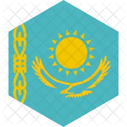 Kazakhstan Flag Icon