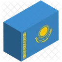 Flag Country Kazakhstan Icon