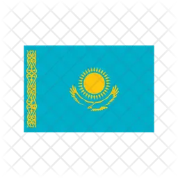 Kazakhstan Flag Icon