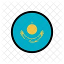 Kazakhstan Country Flag Flag Icon