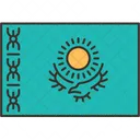 Kazakhstan Flag  Icon