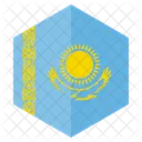 Kazakhstan Country Flag Icon