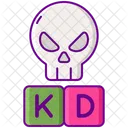 Kd Ratio Kill Death Ratio Percentage Icon