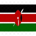 Ke Kenya Flags Iso Icon