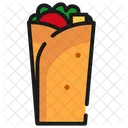 Fast Food Food Kebab Icon Icon