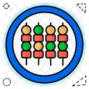 Kebab Skewer Food Icon