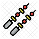 Kebab Skewer Grill Icon