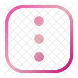 Kebab menu Icon - Download in Gradient Style