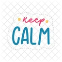 Keep calm  Icon