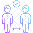 Keep distance  Icon
