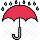 Keep Dry Umbrella Delivery Icon