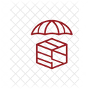 Keep Dry Box Package Logistic Icon