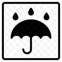 Keep Dry Umbrella Fragile Icon