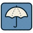 Keep Dry Umbrella Protection Icon