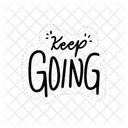 Keep going  Icon