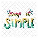 Keep is simple  Icône