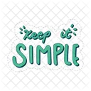 Keep is simple  Icon