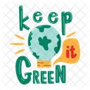 Keep it green  Icon