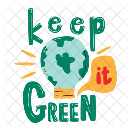 Keep it green  Icon