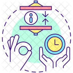 Keep it simple Icon - Download in Colored Outline Style