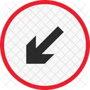 Keep Left  Icon