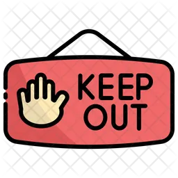 Keep out  Icon