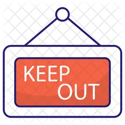 Keep Out  Icon