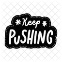 Keep pushing  Icon