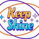 Keep Shine Star Planet Icon