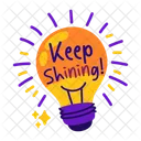 Keep Shinning Light Illuminance Icon