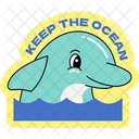 Keep the ocean  Icon