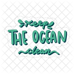 Keep the ocean clean  Icon