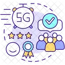 Keep up with customer expectations  Icon
