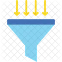 Kegel Filter Filtermethode Symbol